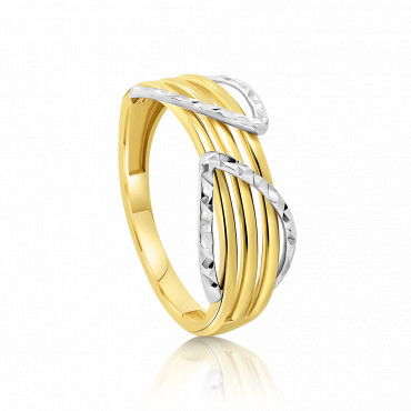 Inel din aur galben de 14K