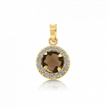 Pandantiv din aur galben de 14K