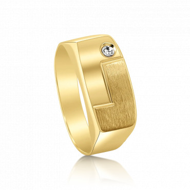 Inel pentru EL din aur galben de 14K