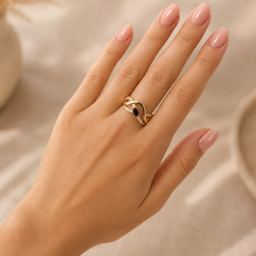 Inel din aur galben de 14K