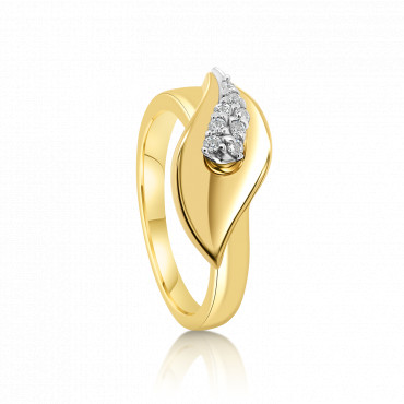 Inel din aur galben de 14K